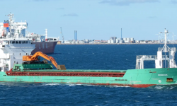 REBECCA  – 5004 DWT / 2001 BLT NTH SELF-UNLOADER WITH EXCAVATOR